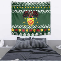 Glamorgan Wales Christmas Tapestry Cymru Dragon And Daffodil - Wonder Print Shop
