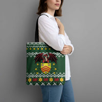 Glamorgan Wales Christmas Tote Bag Cymru Dragon And Daffodil - Wonder Print Shop