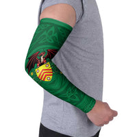 Personalized Glamorgan Wales Arm Sleeves Welsh Red Dragon And Daffodil - Wonder Print Shop