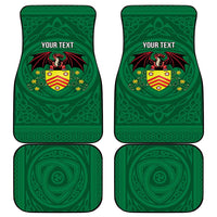Personalized Glamorgan Wales Car Mats Welsh Red Dragon And Daffodil - Wonder Print Shop