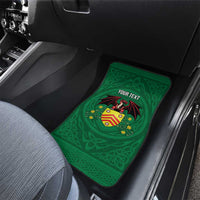 Personalized Glamorgan Wales Car Mats Welsh Red Dragon And Daffodil - Wonder Print Shop