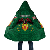 Personalized Glamorgan Wales Cloak Welsh Red Dragon And Daffodil - Wonder Print Shop