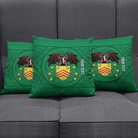 Personalized Glamorgan Wales Pillow Cover Welsh Red Dragon And Daffodil - Wonder Print Shop
