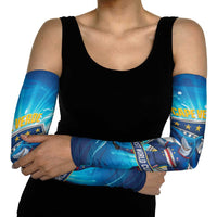 Blue Shark Cape Verde Football Arm Sleeves First World Cup 2026 - Wonder Print Shop