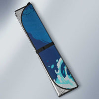 Blue Shark Cape Verde Football Auto Sun Shade First World Cup 2026 - Wonder Print Shop