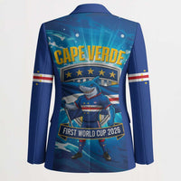 Blue Shark Cape Verde Football Blazer First World Cup 2026 - Wonder Print Shop