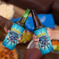 Blue Shark Cape Verde Football 4 in 1 Can Cooler Tumbler First World Cup 2026 - Wonder Print Shop