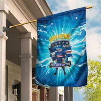 Blue Shark Cape Verde Football Garden Flag First World Cup 2026 - Wonder Print Shop