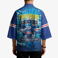 Blue Shark Cape Verde Football Kimono First World Cup 2026 - Wonder Print Shop