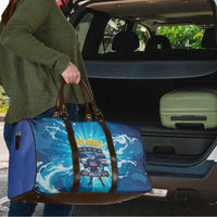 Blue Shark Cape Verde Football Travel Bag First World Cup 2026 - Wonder Print Shop