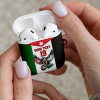 Custom World Football 2026 Jordan AirPods Case Eagle Rising Road To Champion - Wonder Print Shop