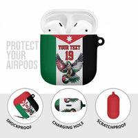 Custom World Football 2026 Jordan AirPods Case Eagle Rising Road To Champion - Wonder Print Shop