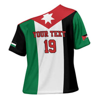 Custom World Football 2026 Jordan Cross Shoulder Shirt Eagle Rising Road To Champion - Wonder Print Shop