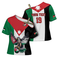 Custom World Football 2026 Jordan Cross Shoulder Shirt Eagle Rising Road To Champion - Wonder Print Shop