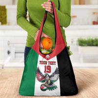 Custom World Football 2026 Jordan Grocery Bag Eagle Rising Road To Champion - Wonder Print Shop