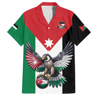 Custom World Football 2026 Jordan Hawaiian Shirt Eagle Rising Road To Champion - Wonder Print Shop