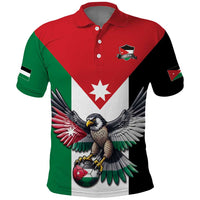 Custom World Football 2026 Jordan Polo Shirt Eagle Rising Road To Champion - Wonder Print Shop