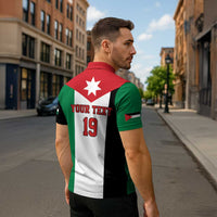Custom World Football 2026 Jordan Zipper Polo Shirt Eagle Rising Road To Champion - Wonder Print Shop