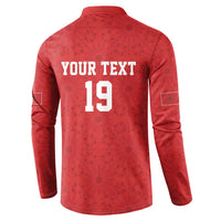 Morocco Champions Football Custom Button Sweatshirt Atlas Lions Rise