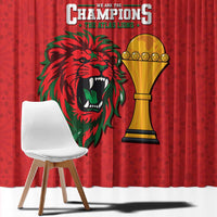 Morocco Champions Football Window Curtain Atlas Lions Rise