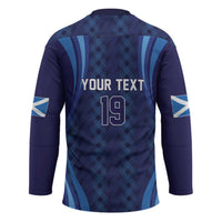 Custom Rugby Scotland Hockey Jersey Highland Cow Mascot Go Scottish
