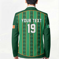 Custom Rugby Ireland Blazer Irish Lucky Shamrock