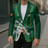 Custom Rugby Ireland Blazer Irish Lucky Shamrock