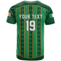 Custom Rugby Ireland T Shirt Irish Lucky Shamrock
