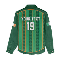 Custom Rugby Ireland Women Casual Shirt Irish Lucky Shamrock