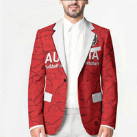 Custom World Football 2026 Austria Blazer Fussball WM Gemma Burschen Red Glory