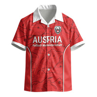 Custom World Football 2026 Austria Kid Hawaiian Shirt Fussball WM Gemma Burschen Red Glory