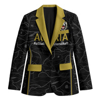 Custom World Football 2026 Austria Blazer Fussball WM Gemma Burschen Black Glory