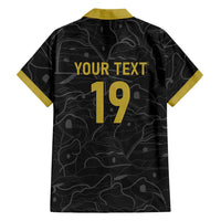 Custom World Football 2026 Austria Hawaiian Shirt Fussball WM Gemma Burschen Black Glory