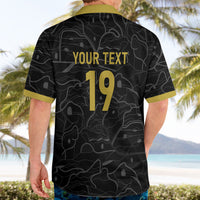 Custom World Football 2026 Austria Hawaiian Shirt Fussball WM Gemma Burschen Black Glory