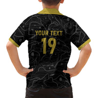 Custom World Football 2026 Austria Hawaiian Shirt Fussball WM Gemma Burschen Black Glory