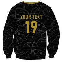 Custom World Football 2026 Austria Sweatshirt Fussball WM Gemma Burschen Black Glory