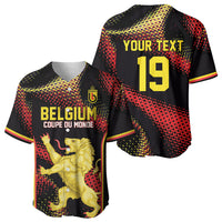 Custom World Football 2026 Belgium Baseball Jersey Tous Ensemble Coupe du Monde Glory