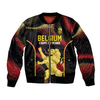 Custom World Football 2026 Belgium Bomber Jacket Tous Ensemble Coupe du Monde Glory