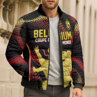 Custom World Football 2026 Belgium Bomber Puffer Jacket Tous Ensemble Coupe du Monde Glory