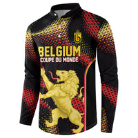 Custom World Football 2026 Belgium Button Sweatshirt Tous Ensemble Coupe du Monde Glory