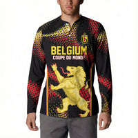 Custom World Football 2026 Belgium Button Sweatshirt Tous Ensemble Coupe du Monde Glory
