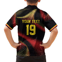 Custom World Football 2026 Belgium Kid Hawaiian Shirt Tous Ensemble Coupe du Monde Glory