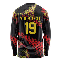 Custom World Football 2026 Belgium Long Sleeve Shirt Tous Ensemble Coupe du Monde Glory