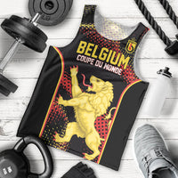 Custom World Football 2026 Belgium Men Tank Top Tous Ensemble Coupe du Monde Glory