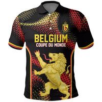 Custom World Football 2026 Belgium Polo Shirt Tous Ensemble Coupe du Monde Glory