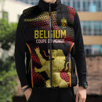 Custom World Football 2026 Belgium Sleeveless Puffer Jacket Tous Ensemble Coupe du Monde Glory