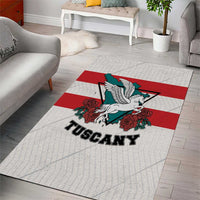 Italy Tuscany Area Rug Pegasus With Map Style - Wonder Print Shop