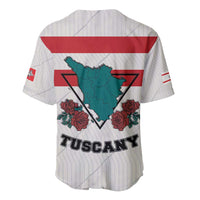 Italy Tuscany Baseball Jersey Pegasus With Map Style LT19