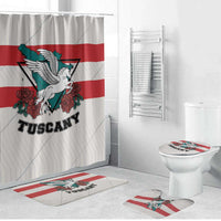Italy Tuscany Bathroom Set Pegasus With Map Style - Wonder Print Shop