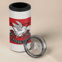 Italy Tuscany 4 in 1 Can Cooler Tumbler Pegasus With Map Style - Wonder Print Shop